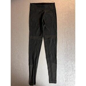 Lululemon Women's Leggings Dark Green Size 4 Yoga Workout Inseam 29" Used